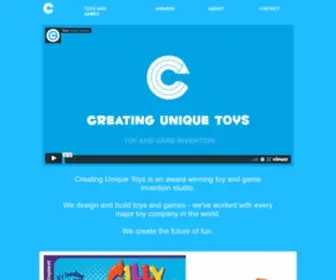 Creatinguniquetoys.com(Creating Unique Toys) Screenshot