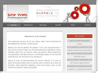 Creation-DE-Site-WEB-Pro.com(Creation et developpement de sites internet de qualite) Screenshot