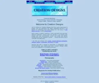 Creation-Designs.com(Websites by Creation) Screenshot