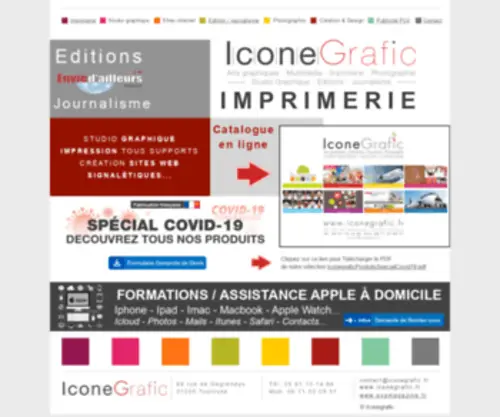 Creation-Graphique-Toulouse.fr(Editions Studio graphique Iconegrafic) Screenshot