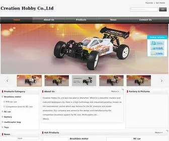 Creation-Hobby.com(Creation Hobby Co) Screenshot