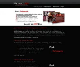 Creation-Site-Internet-Marrakech.com(Création site internet Marrakech) Screenshot