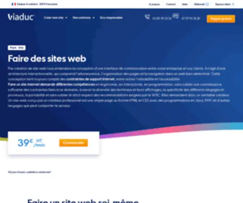 Creation-Site-WEB.fr(Viaduc) Screenshot