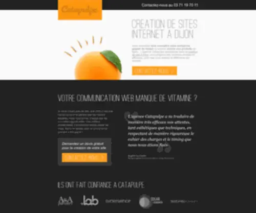 Creation-Sites-Internet-Dijon.fr(Création de sites web à Dijon) Screenshot