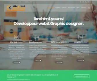 Creation-Siteweb.ma(Ibrahim LYOUNSI développeur web freelance au maroc) Screenshot