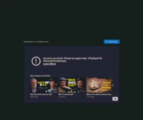 Creation.com(creation) Screenshot