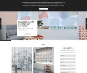 Creationbaumann.com(Hochwertige Textilien und Vorhangsysteme von Création Baumann) Screenshot