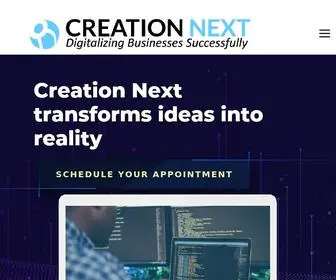 Creationnext.com(Creation Next ColdFusion Development) Screenshot