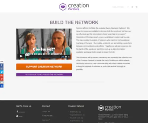 Creationpartners.org(Creation Partners) Screenshot