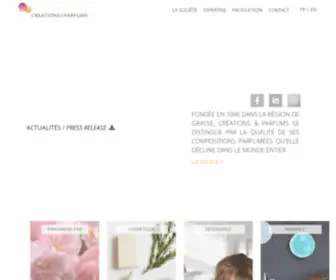 Creations-Parfums.fr(Créations) Screenshot