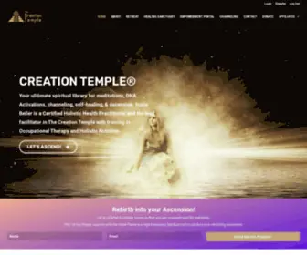Creationtemple.com(Certified Holistic Health Practitioner) Screenshot
