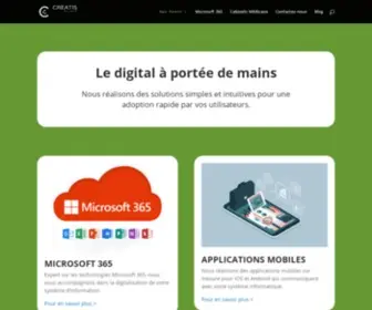 Creatis.ch(CREATIS Informatique) Screenshot