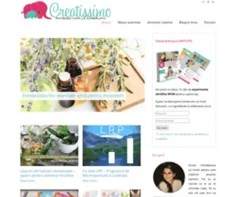 Creatissimo.ro(Activitati creative pentru copii) Screenshot