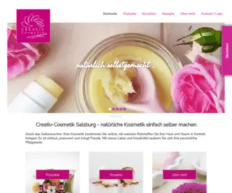 Creativ-Cosmetik.at(Naturkosmetik selber machen) Screenshot