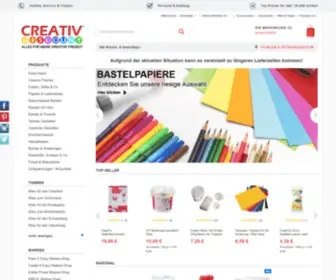 Creativ-Discount.de(Onlineshop) Screenshot
