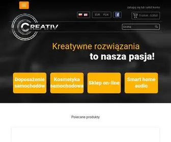 Creativ.net.pl(Creativ Car Multimedia) Screenshot