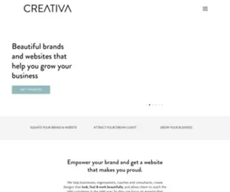 Creativa.co.nz(CREATIVA, Branding & Web Design) Screenshot