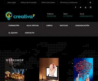 Creativa7.es(Creativa 7) Screenshot