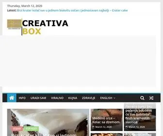 Creativabox.com(Creative Ideas) Screenshot