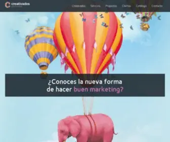 Creativados.com(Somos una agencia cuya idea principal es Creativar) Screenshot