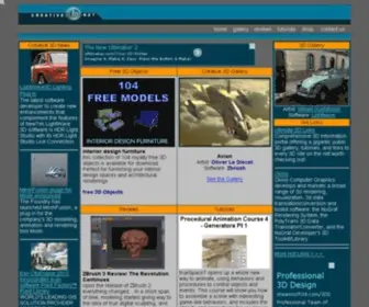 Creative-3D.net(Creative 3D) Screenshot