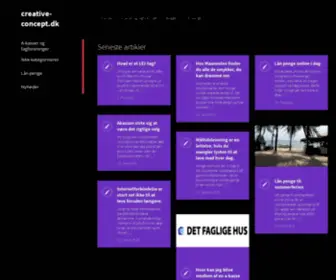Creative-Concept.dk(Creative Concept) Screenshot