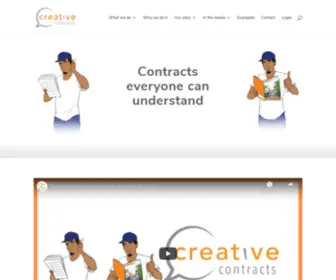 Creative-Contracts.com(Creative Contracts) Screenshot