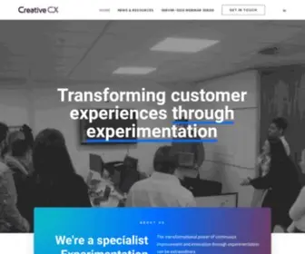 Creative-CX.com(Creative CX) Screenshot