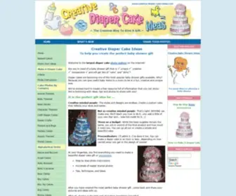 Creative-Diaper-Cake-Ideas.com(Baby Shower Ideas) Screenshot