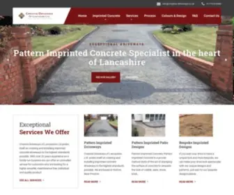 Creative-Driveways.co.uk(Imprinted Concrete Driveways in Preston Lancashire) Screenshot