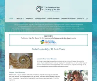 Creative-Edge.org(The Way of the Arts) Screenshot