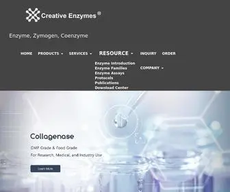 Creative-Enzymes.com(Creative Enzymes) Screenshot