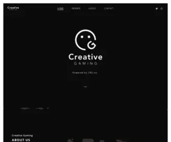 Creative-Gaming.club(Creative Gaming｜クリエイティブゲーミング 公式WEBサイト) Screenshot