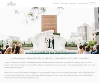 Creative-INTL.com(Austin Wedding Planner) Screenshot