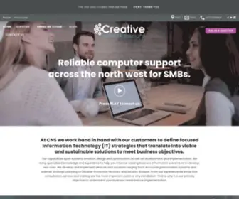 Creative-Network.co.uk(IT Support Preston) Screenshot