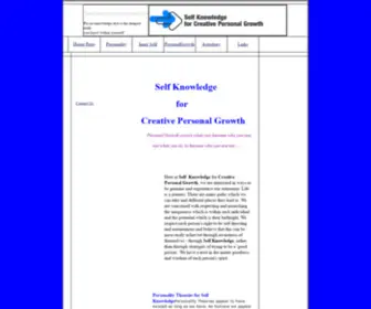 Creative-Personal-Growth.com(Creative Personal Growth) Screenshot