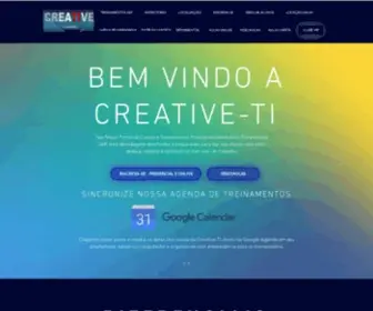 Creative-TI.inf.br(Eleito O Melhor Centro de Cursos e Treinamentos SAP por Milhares de Alunos) Screenshot