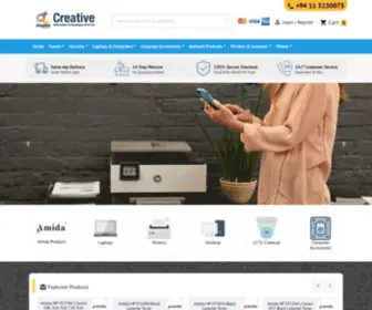 Creative.lk(Creative Technologies) Screenshot