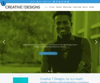 Creative7Designs.com(Creative 7 Designs) Screenshot