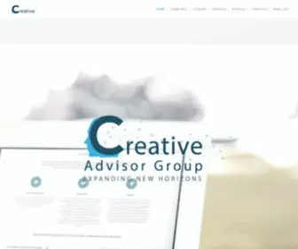 Creativeadvisorgroup.com(EXPANDING NEW HORIZONS ®) Screenshot