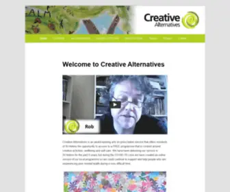 Creativealternatives.org.uk(Creative Alternatives) Screenshot