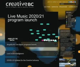 Creativebc.com(Creative BC) Screenshot