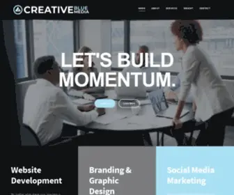 Creativeblue.media(Creative Blue Media) Screenshot