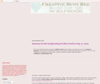 Creativebusybee.com(Creative Busy Bee) Screenshot