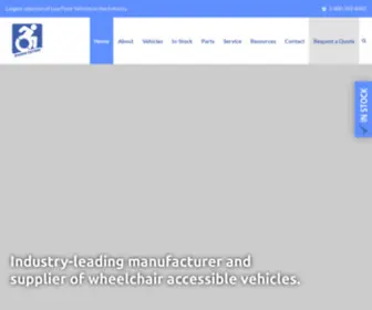 Creativecarriage.com(Wheelchair Accessible Vehicles & Specialty Vehicles) Screenshot