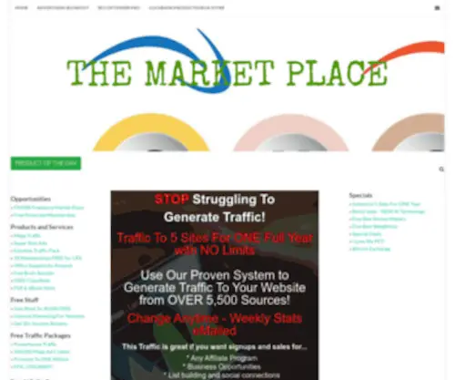 Creativecashoutlet.com(The Market Place) Screenshot