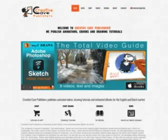 Creativecavepublishers.com(Creative Cave Publishers publishes animated videos and eBooks. The publisher) Screenshot