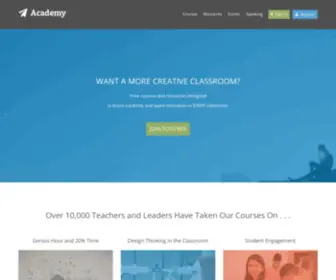 Creativeclassroomacademy.com(STEM Students) Screenshot