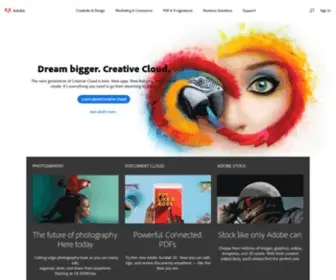 Creativecloud.com(Adobe Creative Cloud) Screenshot