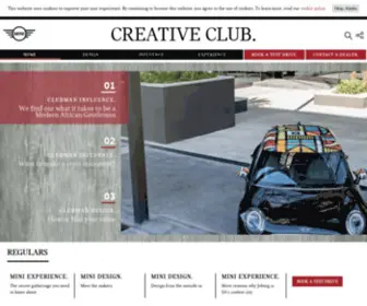 Creativeclub.co.za(Creative Club) Screenshot